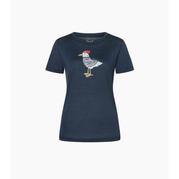 super.natural Johnny Tee Damen blueberry