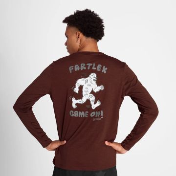 Saysky Statement Pace Long Sleeve Herren rotbraun