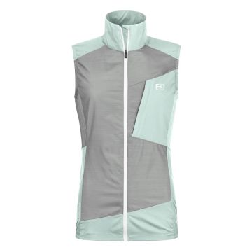 Ortovox Trace Windbreaker Vest Damen green sage