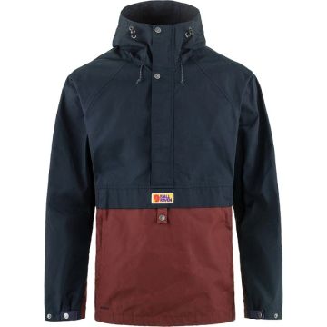 Fjällräven Vardag Anorak Herren navy maroon