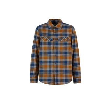 E9 Peppino Hemd Herren blue ocra