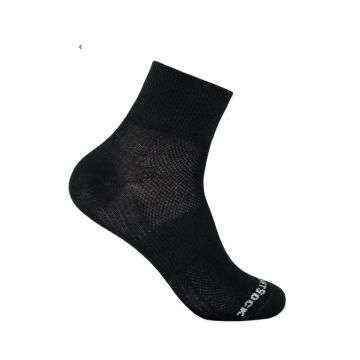Wrightsock Coolmesh II quarter black