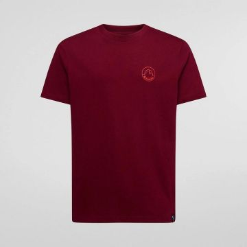 La Sportiva Circle Logo T-Shirt Herren redwood