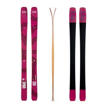 ZAG Skis UBAC 89 Lady burgundy/bordeaux