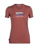 Icebreaker Tech Lite II T-Shirt Trailhead Damen grape