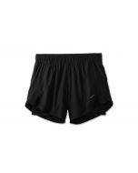 Brooks Chaser 5" 2-in-1 Short Damen schwarz