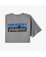 Patagonia P-6 Logo Pocket Responsili Tee Herren grau