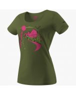 Dynafit 24/7 Artist series T-Shirt Damen green