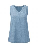 Sherpa Asha V-Neck Tank Damen blau