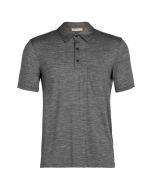 Icebreaker Drayden SS Polo Herren grau