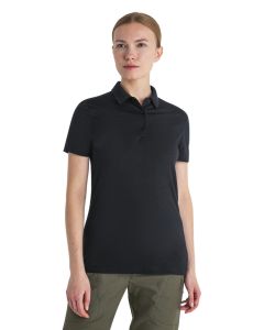 Icebreaker 150 Tech Lite III SS Polo Damen black