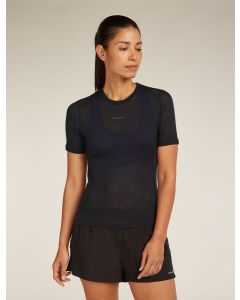 Icebreaker Cool-Lite Featherlight SS Crewe Damen black