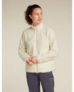 Icebreaker 960 Fleece Hi Pile Zip Jacket Damen undyed