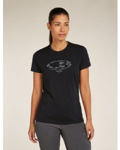 Icebreaker 150 Tech Lite SS Tee 30 Anniversary Damen black