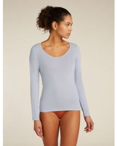 Icebreaker Siren LS Sweetheart Damen grey
