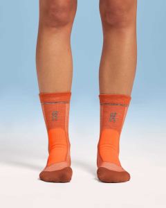 On Merino Ultra Sock Unisex rust flame