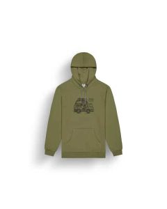 Picture D&S Dogtravel Hoodie army green