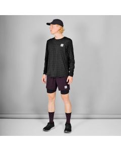 Sysky Reflective Polka Pace LS Herren black