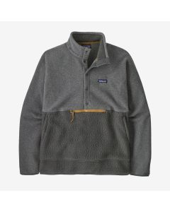 Patagonia Retro Pile 1/2 Snap P/O Herren grey