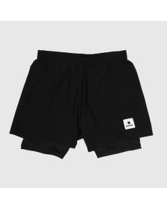 Saysky Pace 2in1 Shorts 5" Herren black
