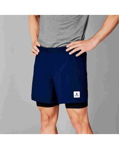 Saysky Pace 2in1 Shorts 5zoll Herren blue