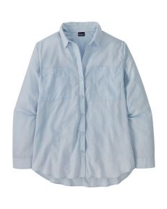 Patagonia LW A/C Buttondown Damen fleck blue