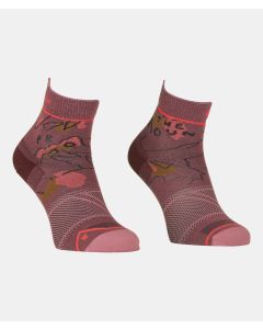 Ortovox Alpine Light Quarter Socks Damen rose