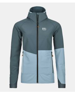 Ortovox Punta Berrino Hooded Jacket Damen arctic grey