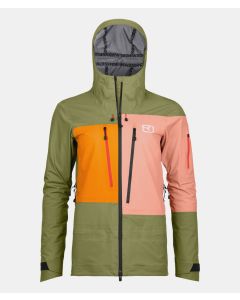 Ortovox 3L Deep Shell Jacket Damen wild herbs