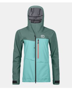 Ortovox 3L Ravine Shell Jacket Damen ice