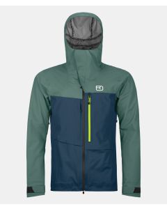 Ortovox 3L Ravine Shell Jacket Herren deep ocean
