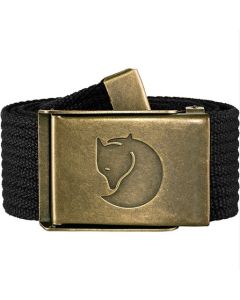 Fjällräven Canvas Brass Belt 4 cm black