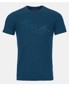 Ortovox 185 Merino Tangram TS Herren petrol