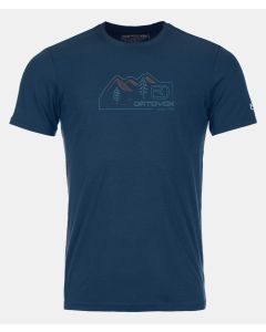 Ortovox 150 Cool Vintage Badge TS Herren ocean