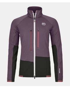 Ortovox Fleece Rib Jacket Damen berry