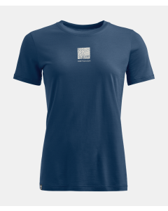 Ortovox 120 Cool Tec Abstract TS Damen deep ocean