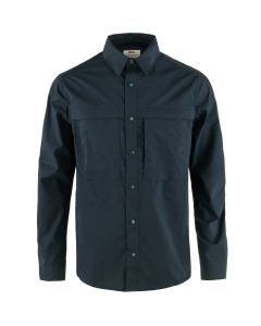 Fjällräven Abisko Trail Shirt LS Herren navy
