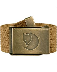 Fjällräven Canvas Brass Belt 4 cm brown