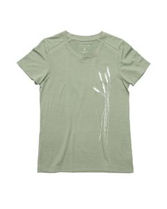 Devold Premium Oats Tee Damen fog
