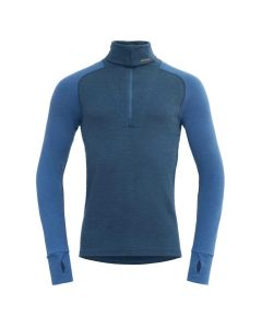 Devold Expedition Merino Silk Zip Men flood/blue