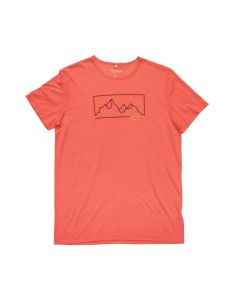 Devold Active Outline Tee Herren cayenne