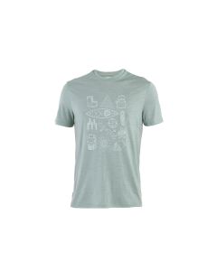 Icebreaker Merino 150 Tech Lite T-Shirt Camp Essentials Herren moss