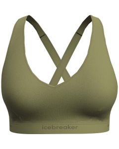Icebreaker 125 Cool-Lite Sprite Racerback Bra Damen olive