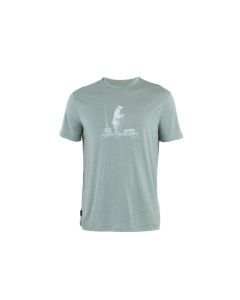 Icebreaker 150 Tech Lite T-Shirt Polar Paddle Herren moss