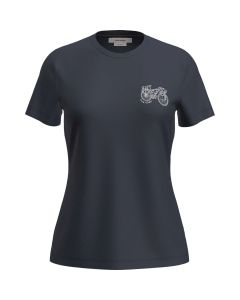 Icebreaker 150 Tech Lite SS Tee Adventure Ride Damen navy