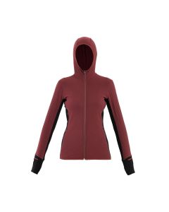 Icebreaker Descender Zip-Hoody Damen port