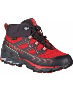 La Sportiva Ultra Raptor II Mid JR GTX red