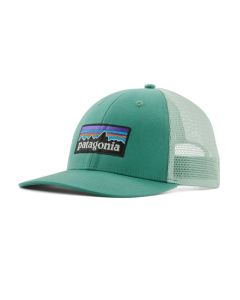 Patagonia P-6 Logo Pro Trucker Hat green