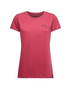 La Sportiva Climb Flower T-Shirt Damen rosebay