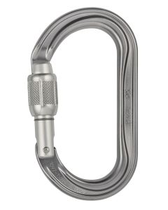 Petzl OK Screw-Lock Karabiner silber 